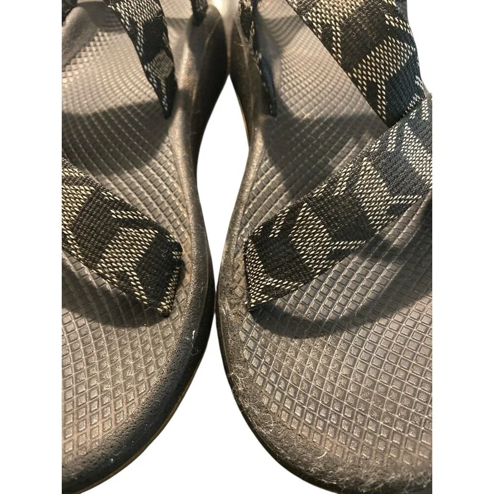 Chaco Z Cloud Adjustable Strap Sandal Gray/Black Men’s Size‎ 12 Hiking Walking